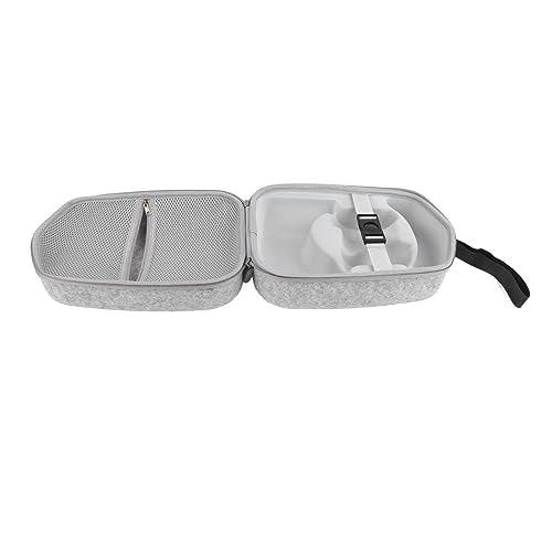 VR Glasses Storage Bag Hard EVA Carrying Case for VR Gaming Glasses, Impact Proof Anti Scratch VR Headset Travel Case for Quest 2 VR Accessories 11*7.9*4.7 In VR Glasse Storage Bag
