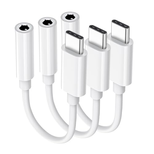 Criello USB C to 3.5mm Audio Headphone Jack Adapter 3 Pack - size: 3 Pack