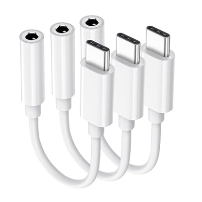 Criello USB C to 3.5mm Audio Headphone Jack Adapter 3 Pack - size: 3 Pack
