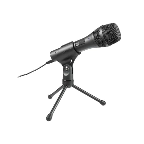 Audio-Technica AT2005USBPK Vocal Microphone Pack for Streaming/Podcasting, Includes USB and XLR Outputs, Adjustable Boom Arm, & Monitor Headphones,Black | USB and XLR Outputs, Adjustable Boom Arm, and Monitor Headphones, Black - style: AT2005USBPK