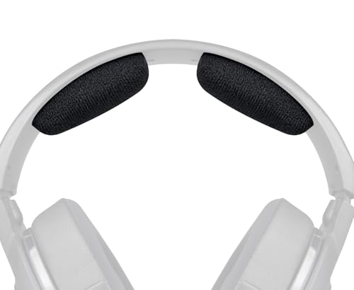 SOULWIT Velour Headband Cover for Sennheiser HDR160(HDR 160/RS160/TR160), HDR170(TR170/TR 170/RS170)/HDR180(TR180/RS 180) Headphones, Replacement Headstrap Pad Repair Part - Black