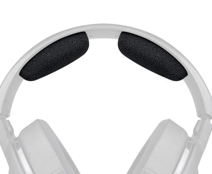 SOULWIT Velour Headband Cover for Sennheiser HDR160(HDR 160/RS160/TR160), HDR170(TR170/TR 170/RS170)/HDR180(TR180/RS 180) Headphones, Replacement Headstrap Pad Repair Part - Black