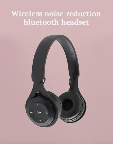 Upgraded Hybrid Noise Cancelling Headphones with Transparent Modes Wireless Bluetooth with Mic Deep Bass Soft-Earpads Hi-Fi Audio Comfortable Fit Long Playtime for Home Office Travel Over Ear Black
