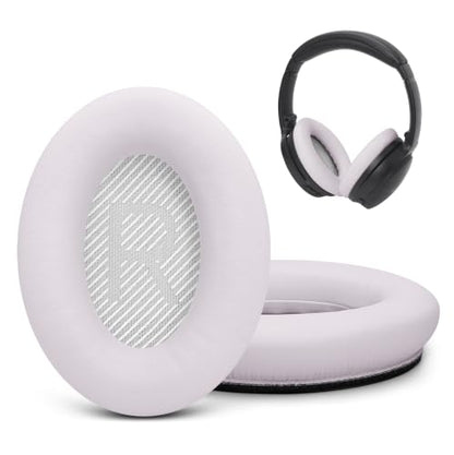 GEVO Premium Replacement Ear Pads for Bose QC35 & QC35ii Headphones - Pink | Fits QuietComfort 35 & 35ii / SoundLink 1&2 AE（Over-Ear）- Soft Protein Leather · Adaptive Memory Foam and Extra Durable - color: Petal Pink