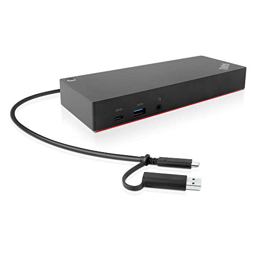 Lenovo ThinkPad 하이브리드 USB-C USB-A 도크 US (40AF0135US) - style: 하이브리드 USB-C