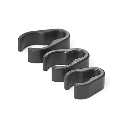 Microphone Stand Cable Clips, Boom Pole Plastic Mount Clamps, 32 PCS - size: 32 pcs