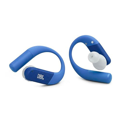 JBL Endurance Peak 4 - Cancelling Sport Earbuds - Blue | Adaptive Noise Cancelling with Smart Ambient, IP68 water and dust proof, Secure fit with TwistLock design - color: Blue