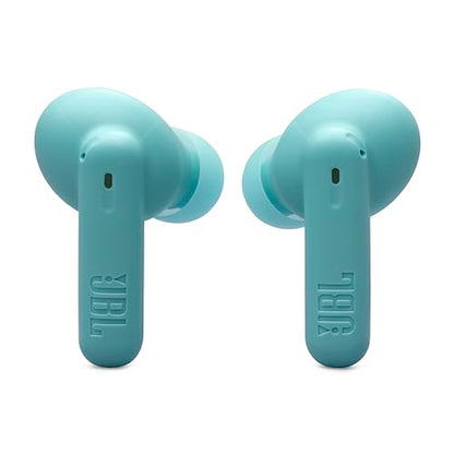 JBL Vibe Beam 2 - True Wireless Noise Cancelling Earbuds Pure Bass Sound & Smart Ambient Technology, 4mics for Crisp, Clear Calls, up to 40Hrs of Playback, IP54 Dust & Water Resistant (Blue) (Renewed)