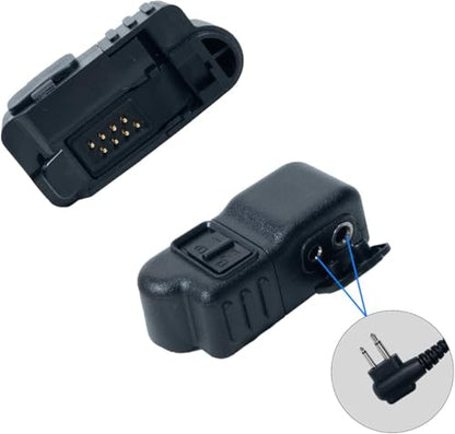 XPR3000 Audio Adapter Accessories | Compatible with Motorola XPR3300e XPR3500e Walkie Talkie 2 Way Radio