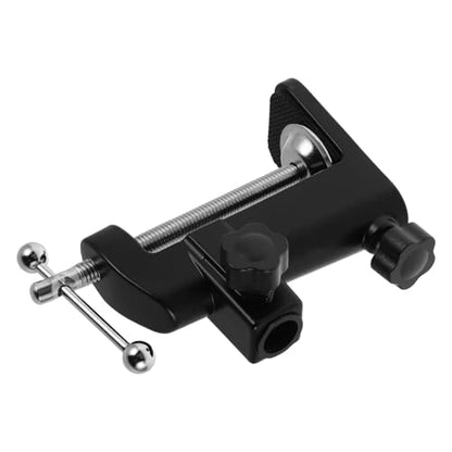 YARNOW Adjustable Microphone Boom Arm Stand Metal Base Desk Clamp for Streaming Podcasting and Recording Compatibility with Various Mic Models Space Saving Design and Easy Assembly