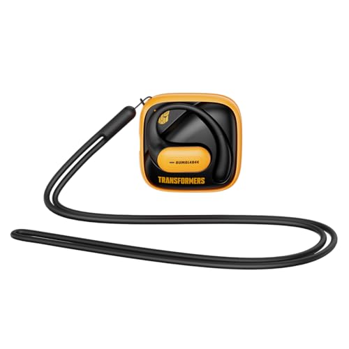 Transformers Earbuds T59, Bluetooth 5.4 Wireless Gaming Earbuds with Mic, Ear Hook Sport Earbuds, Low Latency, 13mm Drivers, IPX5 Waterproof, 24H Playtime (Bumblebee Yellow) - color: Bumblebee Yellow