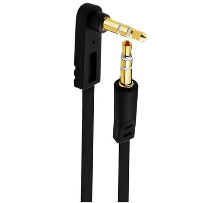 15.2cm(6인치) 3.5mm 스테레오 잭 오디오 케이블, 스트레이트 수 - 90도 각도 수 0.3cm(1/8인치) TRS 플러그 AUX 코드, 헤드폰, 스피커, 자동차 오디오, 홈 오디오용, 1팩