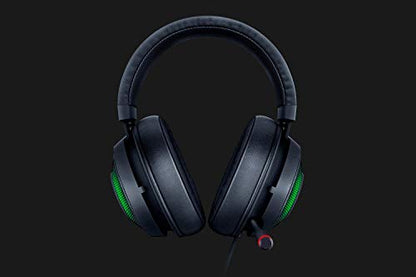Kraken Ultimate - USB Surround Sound Headset with ANC Microphone (Active Noise-Canceling Microphone, Custom-Tuned 50 mm Drivers, THX Spatial Audio, Aluminum and Steel Construction) Black