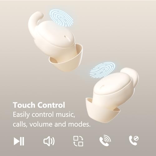 Sleep Earbuds for Side Sleepers, Noise Reduction Invisible Sleeping Buds