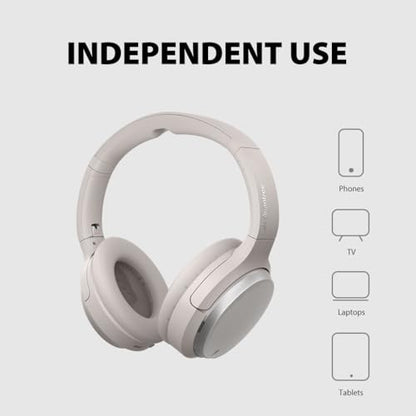 Avantree Sky Eon - ANC Travel Headphones with Airplane Adapter | Use on flights and phones with the included wireless adapter, active noise.