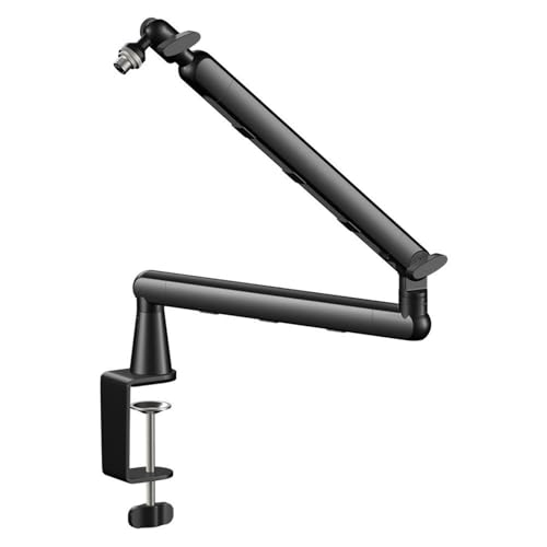 Profile Desk Microphones Boom Arm Stand for Various Mics Including Blue Yet Models Adjustable Mics Boom