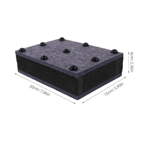 Acoustic Isolation Pads for Audio Equipment and Studio Monitor Setups, Anti Vibration Felt and Sponge Noise Reduction Pads, Sound Dampening Platform for Home Theater and Living