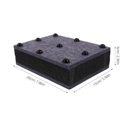 Acoustic Isolation Pads for Audio Equipment and Studio Monitor Setups, Anti Vibration Felt and Sponge Noise Reduction Pads, Sound Dampening Platform for Home Theater and Living