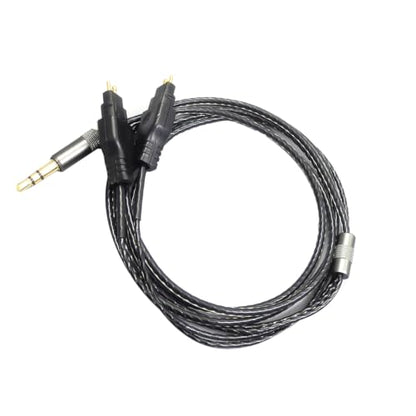 CHICHIYANG Headphone Coiled Aux Cord Audio Extension Cable Suitable for Sennheiser HD414 HD430 HD650 HD600 HD580 Headsets