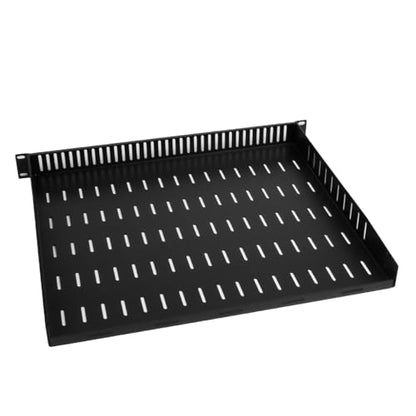 Hidden Audio/Video Rack Shelf with Vents, 1U