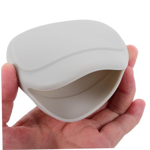 Mikikit Silicone Earphone Organizer Bag Durable Travel Accessories Case for Data Cables Earbuds and Items Flexible Non Tangling Storage Tranquil