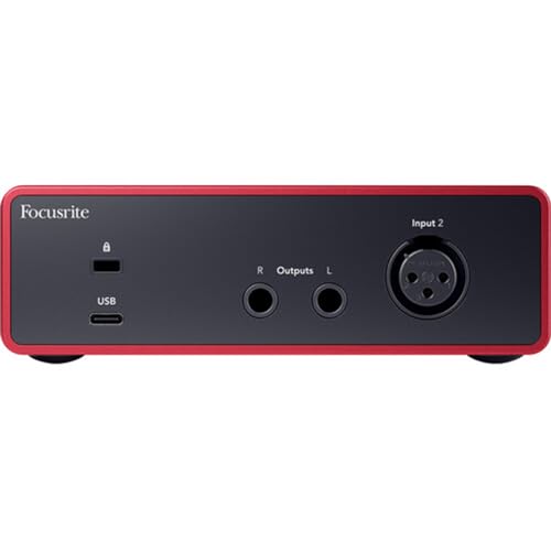 Focusrite Scarlett Solo USB-C Audio Interface (4th Gen) Bundle with Aston Microphones Element Microphone KT and Kellards XLR-P20T Pro 20 ft XLR Microphone Cable, XLR Male to Female Cable 3-Pin