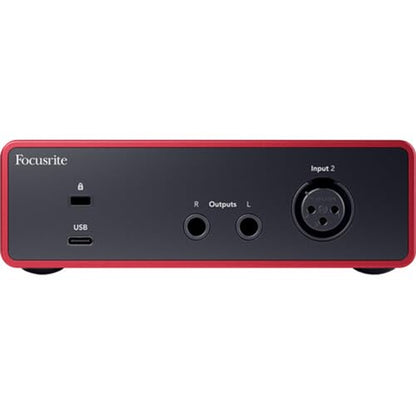 Focusrite Scarlett Solo USB-C Audio Interface (4th Gen) Bundle with Aston Microphones Element Microphone KT and Kellards XLR-P20T Pro 20 ft XLR Microphone Cable, XLR Male to Female Cable 3-Pin
