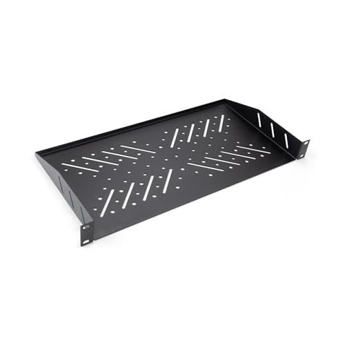 On-Stage RVS1000 1U Vented Rack Shelf, 9 inches
