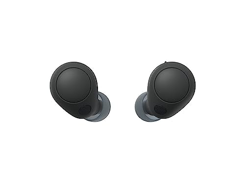 Sony WF-C700N Wireless Noise-Canceling Earbuds - Bluetooth Hi-Fi Earphones with 35-Hour Battery, Water-Resistant Design, Touch Controls for Calls and Music - Premium Audio Experience, Black