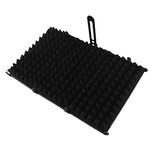 Zerodis Microphone Isolation Windscreens Studio Sound Absorption and Noise Reduction Wind Screen Soundproofing Acoustic Panel Filter Vocal Sound Diffusion Booth Microphone Isolation