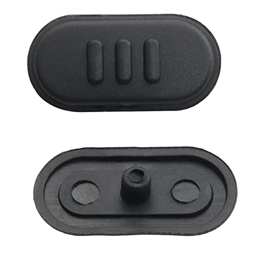 PTT Button 2PCS Black Talk PTT Launch Key Switch Button Walkie-Talkie Accessories for Motorola A10 A12 A10D CP110 Two-Way Radio