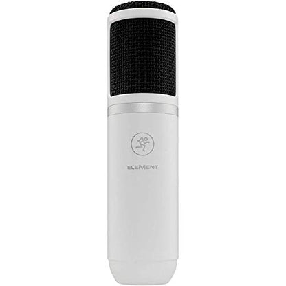 Mackie EM-Series, Limited Edition White USB Condenser Microphone (EM-USB-LTD) - size: USB, style: Compact - White