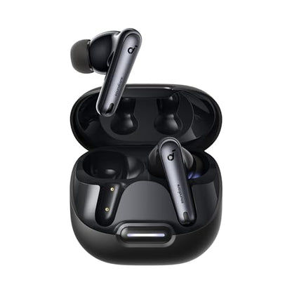 Soundcore by Anker Liberty 4 NC Wireless Earbuds | 98.5% Noise Reduction, Adaptive Noise Cancelling to Environment, Hi-Res Sound, 50H Battery, Wireless Charging, Bluetooth 5.3 - color: Black