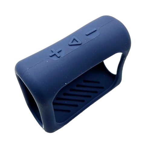 Silicone Case Compatible with JBL GO 3 Speaker, Blue - color: blue