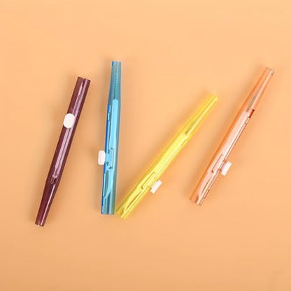 4-Piece Multifunctional Mini Cleaning Pen Set — Suitable for Bluetooth Earphones, Keyboards, and Various Electronic Devices; Crevice Dust Removal Tool