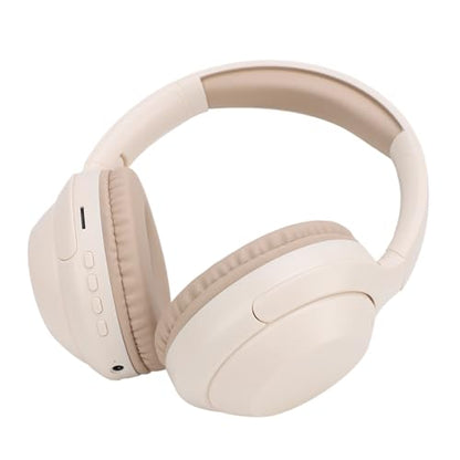 Jectse Bluetooth Over Ear Headphones, C-2235 Deep Bass Stereo Computer Headset with Noise Cancelling Mic, 3.5mm On Ear Headphones Comfortable Fit for Home Office Phone (Khaki), Jectse4v0n8y7awx-12