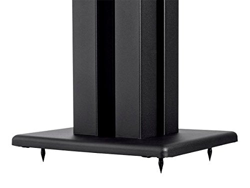 Monolith Speaker Stands - Sturdy Construction, Rectangular Columns, Rectangular Columns, 32 Inch, Black - size: 32 Inch