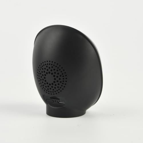 Halloween Ghost Bluetooth Speaker, Spooky Funny Skull Mini Speaker Wireless (Dark Black) - color: Dark Black