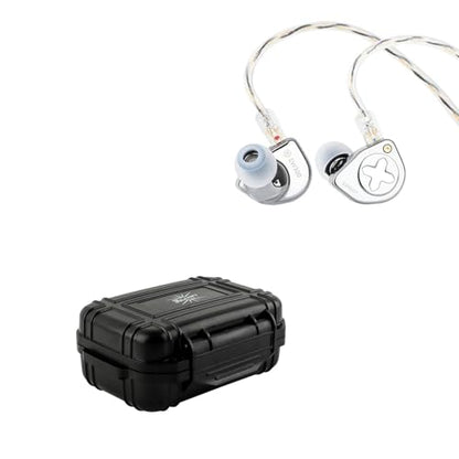 Linsoul SIMGOT EW300 1DD+1Planar+1PZT Hybrid Driver in Ear Monitor, Wired Earbuds IEM Kiwi Ears SONICAP Waterproof Earbud Case