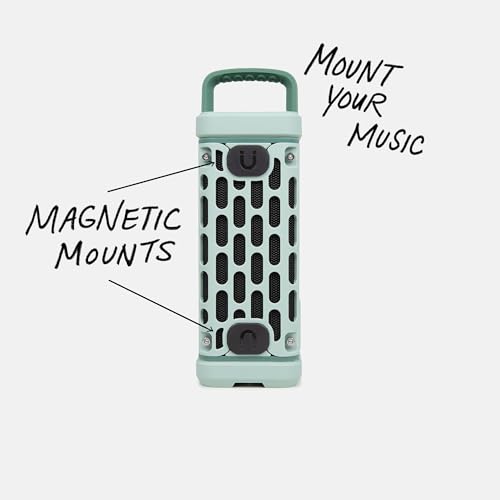 Turtlebox Ranger, Ultra-Portable Bluetooth Speaker, Waterproof, River Rock - color: River Rock