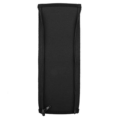 Semme Replacement Headset Earphone Cushion Headband Pad Cover for Iron M50 Soft Protein Skin Zippered Design for Noise Reduction Slip Comfort (Black) - color: Black