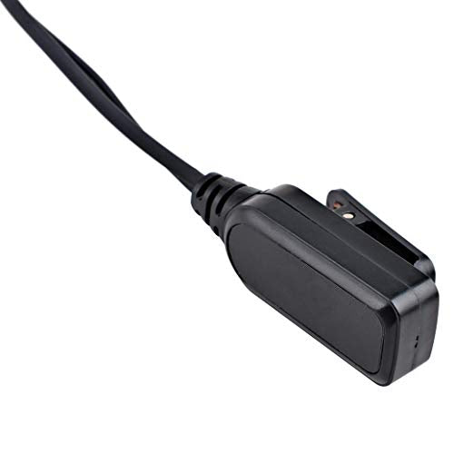 K-Storm Walkie Talkie Earpiece Headset Compatible with Motorola Radio | For CLS1110, CLS1413, CP200, RDM2070D, HKLN4604, PU Material, Black