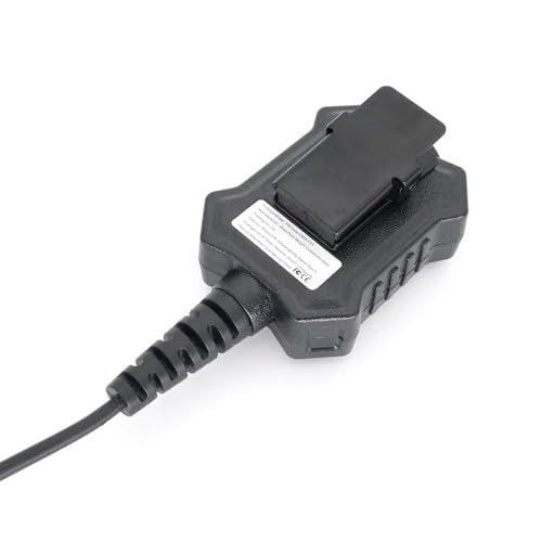 U94X PTT Tactical Civilian Version Adapter Mobile 2 Pin 7.0mm Plug Push to Talk for Kenwood TYT Baofeng UV82 UV5R UV6R BF888S Walkie Talkie