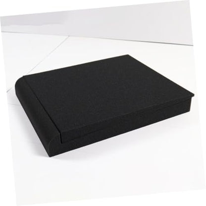 2pcs Loudspeaker Isolation Pad High-density Shock-absorption Cushion for Improved Sound Clarity and Dampening Compact Design for Studio Monitors and Home