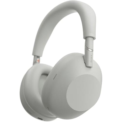 Sony WH-1000XM6 Wireless Noise Canceling Headphones, HD NC Processor QN3, 12 Mics, Adaptive NC Optimizer, Platinum Silver, Headphone Stand, 1-Year Warranty - color: Platinum Silver