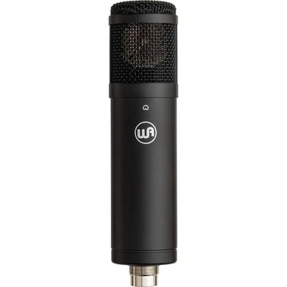 Warm Audio WA-47jr SE Large-Diaphragm Condenser Microphone (Black) Bundle XLR-P20T Pro 20 ft XLR Microphone Cable, Pop Filter