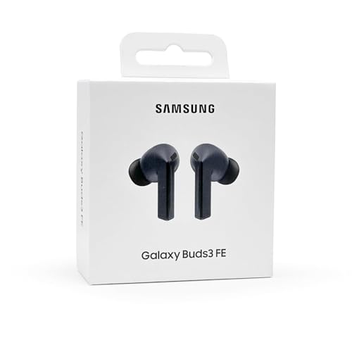 Samsung Galaxy Buds 3-FE (2025) True Wireless Bluetooth Earbuds, Active Noise Cancellation, Clear Calls, Long Lasting Battery, Hands Free AI, Latin American Stock SM-R420NZKALTA - (Black) - color: Black