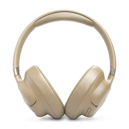 JBL Tune 780NC - Wireless Over-Ear Adaptive Noise Cancelling Headphones with Powerful Hi-Res JBL Pure Bass Sound and Spatial Sound, with Up to 76 Hours of Battery Life, Plus Speed Charge (Beige) - color: Beige