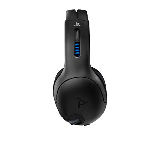 PDP AIRLITE PRO Wireless Power Stereo Gaming Headset with Noise Cancelling Microphone: Compatible with PS5/PS4/PS3 Console/PC Windows 10, Comfortable Lightweight Headphones, Long Battery Life (black)