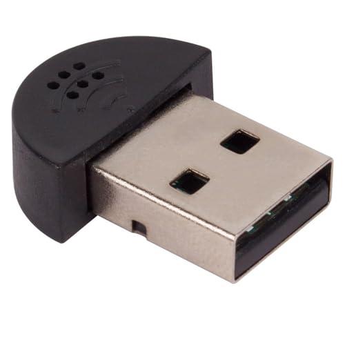 2 Pcs USB 2.0 Mini Microphone for Raspberry Pi 5 4 Model B, Module 3B+, Laptop/Desktop PC Plug and Play for Skype, MSN, Yahoo Recording, YouTube, Google Voice Search and Games
